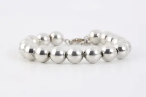 7" Tiffany & Co. 925 Silver HardWear Ball Bracelet (20.16g.)