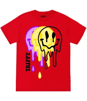 BIG SIZE MULTI TRIPPY SMILE TEE