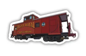 Front Royal Caboose Vinyl Sticker Decal