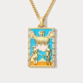 Lovers Tarot Necklace