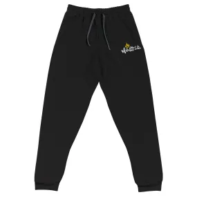 Men's Embroidered Hustle King Graphic Joggers