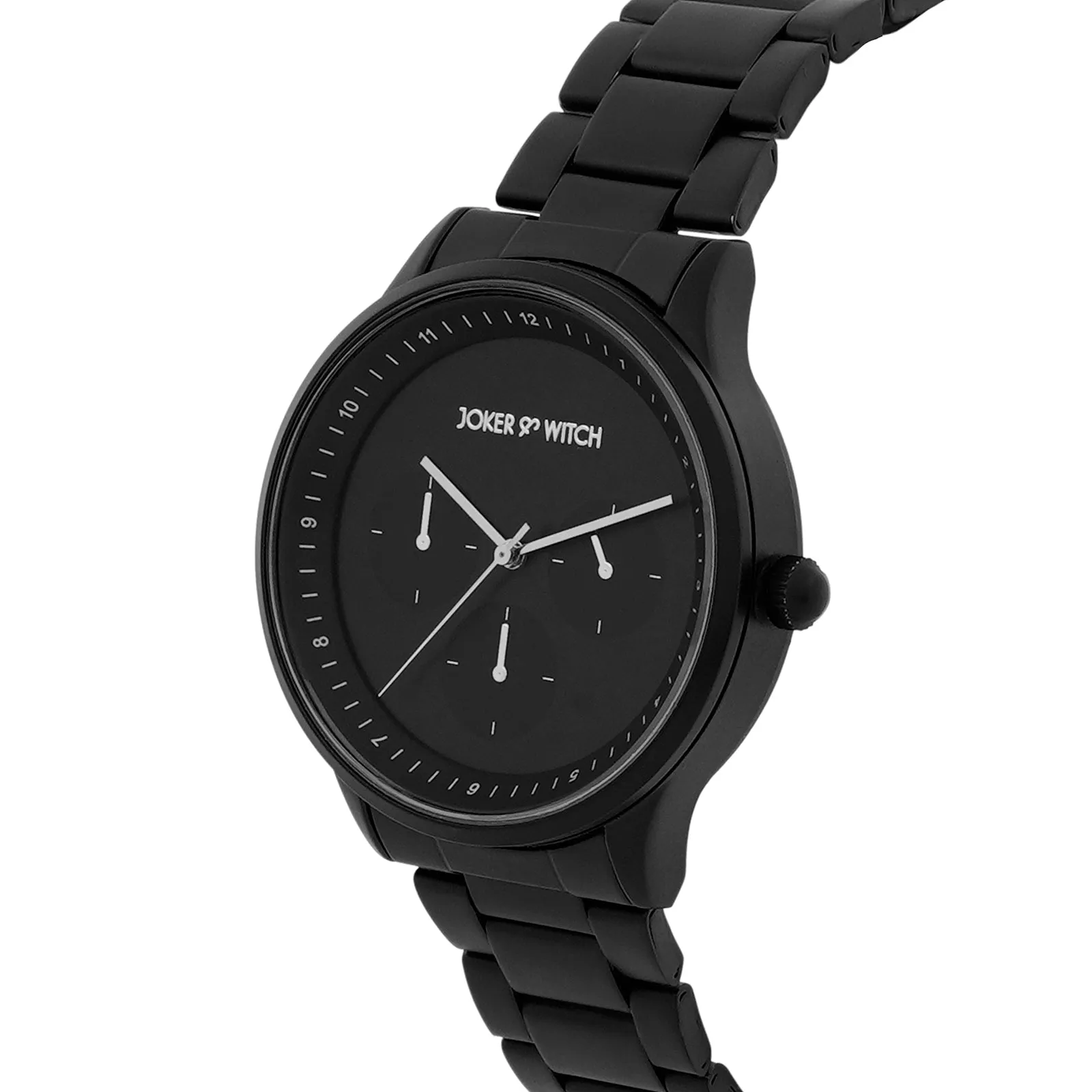 Nexus Black Stainless Steel Strap Watch