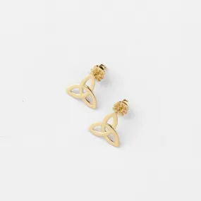 Trinity Knot 'Ardfert' Stud Earrings - Small