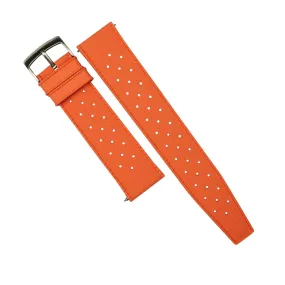 Tropic FKM Rubber Strap in Orange